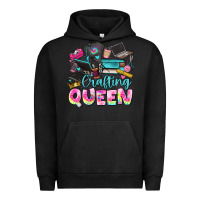 Pigment Black crafting queen Urban Hoodie - JahusDesignShop