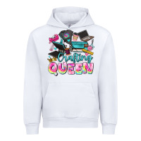 White crafting queen Urban Hoodie - JahusDesignShop