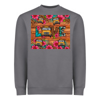 Storm love school bus leopard Heavyweight Sweatshirt - Artiststas