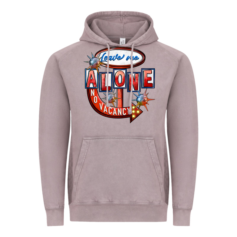 Leave Me Alone Anti Valentine's Day Vintage Hoodie by FaDigitalArtStudio | Teevron