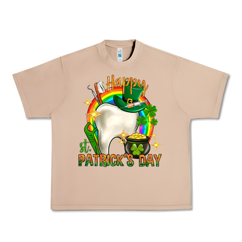 Happy Dentist St. Patrick's Day Urban Heavy Tee by HowdyJamesFarm | Teevron