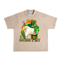 French Oak Happy Dentist St. Patrick's Day Urban Heavy Tee - HowdyJamesFarm