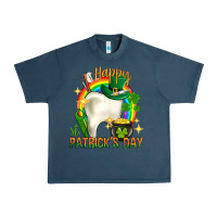 Midnight Navy Happy Dentist St. Patrick's Day Urban Heavy Tee - HowdyJamesFarm