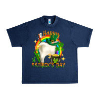 Navy Happy Dentist St. Patrick's Day Urban Heavy Tee - HowdyJamesFarm