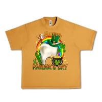 Peanut Butter Happy Dentist St. Patrick's Day Urban Heavy Tee - HowdyJamesFarm