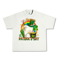 Pistachio Happy Dentist St. Patrick's Day Urban Heavy Tee - HowdyJamesFarm