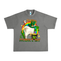 Tornado Happy Dentist St. Patrick's Day Urban Heavy Tee - HowdyJamesFarm