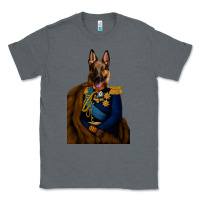 Charcoal Heather Pet Portraits, Custom Pet Portraits, Renaissance Pet Portraits, Custom Classic Tee - RanaPortraitStore