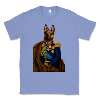 Colony Blue Pet Portraits, Custom Pet Portraits, Renaissance Pet Portraits, Custom Classic Tee - RanaPortraitStore