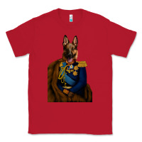 Red Pet Portraits, Custom Pet Portraits, Renaissance Pet Portraits, Custom Classic Tee - RanaPortraitStore