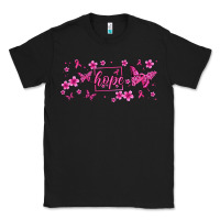 Black hope breast cancer butterfly Classic Tee - Jasminsmagicworld
