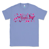 Colony Blue hope breast cancer butterfly Classic Tee - Jasminsmagicworld