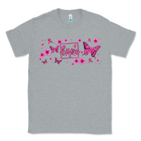 Heather Grey hope breast cancer butterfly Classic Tee - Jasminsmagicworld