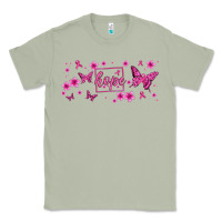 Matcha hope breast cancer butterfly Classic Tee - Jasminsmagicworld
