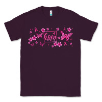 Plum hope breast cancer butterfly Classic Tee - Jasminsmagicworld