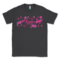 Smoke hope breast cancer butterfly Classic Tee - Jasminsmagicworld
