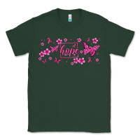Sports Green hope breast cancer butterfly Classic Tee - Jasminsmagicworld