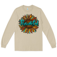 Mushroom thankful sunflower Long Sleeve Tee - RanaPortraitStore