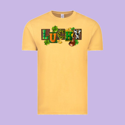Western Lucky St. Patrick's Day Vintage Tee Designed By Cowgirlartshop