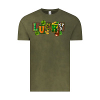 Vintage Olive Western lucky St. Patrick's Day Vintage Tee - CowGirlArtShop