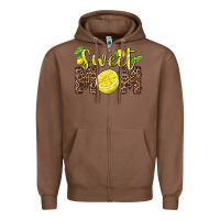 Chestnut sweet mom lemon Zipper Hoodie - BarkalooDesign