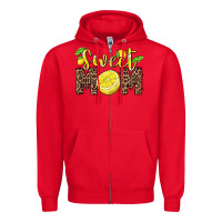 Red sweet mom lemon Zipper Hoodie - BarkalooDesign