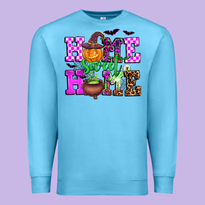 Halloween Home Sweet Home Premium Sweatshirt Designed By Adodesignshop