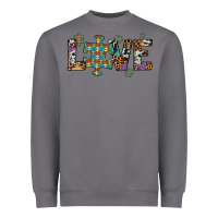 Storm love autism awareness leopard cowhide Heavyweight Sweatshirt - Artiststas