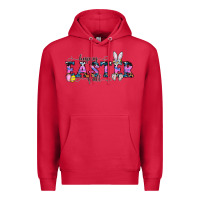 Cardinal Happy Easter Y'all Premium Hoodie - CowhideDigitalArt
