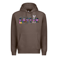 Coffee Happy Easter Y'all Premium Hoodie - CowhideDigitalArt