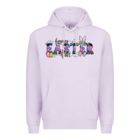 Lilac Happy Easter Y'all Premium Hoodie - CowhideDigitalArt