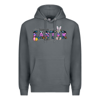 Rock Happy Easter Y'all Premium Hoodie - CowhideDigitalArt