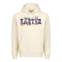 Tofu Happy Easter Y'all Premium Hoodie - CowhideDigitalArt