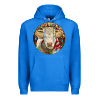 True Royal Charolais Heifer Christmas Premium Hoodie - RanaPortraitStore
