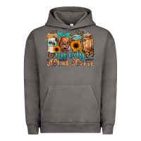Pigment Tornado moody before coffee Urban Hoodie - JahusDesignShop