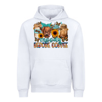 White moody before coffee Urban Hoodie - JahusDesignShop