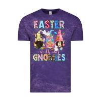 Cloud Purple Easter with my gnomies  Easter Day Vintage Tee - CowGirlArtShop