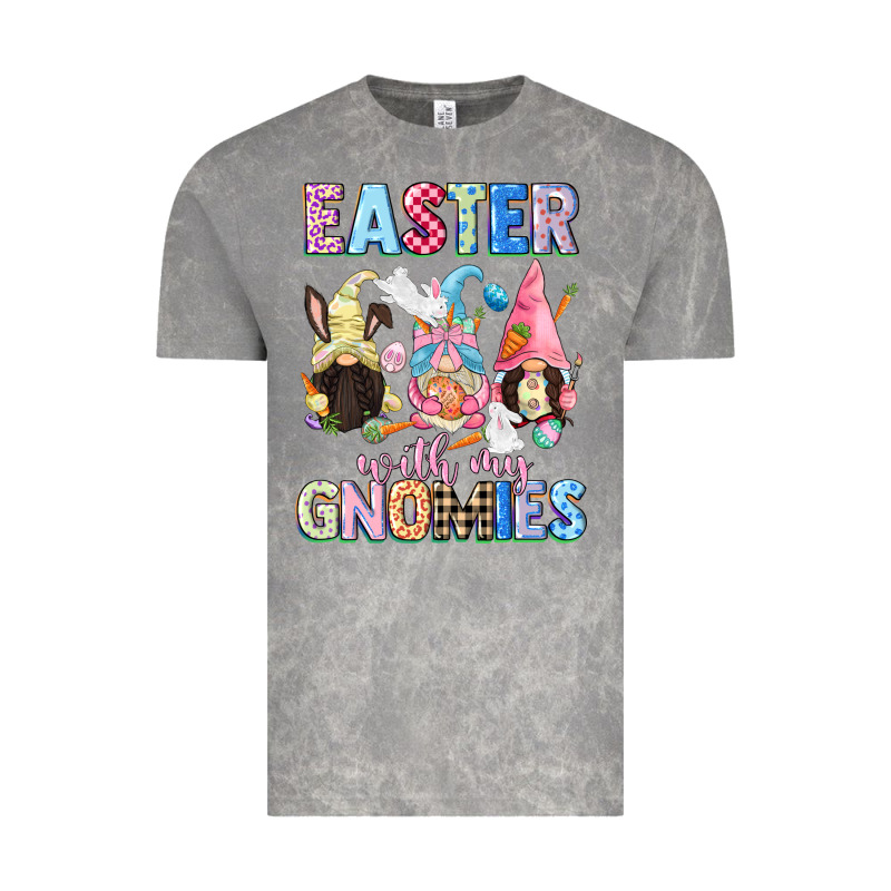 Easter With My Gnomies  Easter Day Vintage Tee by CowGirlArtShop | Teevron
