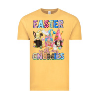 Vintage Mustard Easter with my gnomies  Easter Day Vintage Tee - CowGirlArtShop