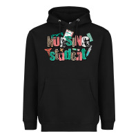 Black nursing student Heavyweight Hoodie - AdoDesignShop
