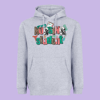Nursing Student Heavyweight Hoodie Designed By Adodesignshop