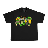 Black St. Patrick's Day coffee cups Urban Heavy Tee - HowdyJamesFarm
