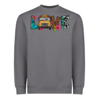 Storm love school bus Heavyweight Sweatshirt - Artiststas