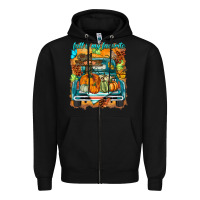 Black fall is my favorite Zipper Hoodie - BarkalooDesign