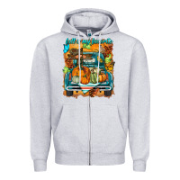Heather Grey fall is my favorite Zipper Hoodie - BarkalooDesign
