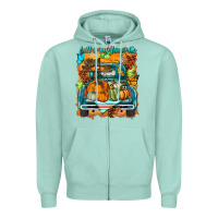 Seafoam fall is my favorite Zipper Hoodie - BarkalooDesign