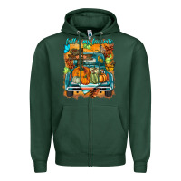 Sports Green fall is my favorite Zipper Hoodie - BarkalooDesign