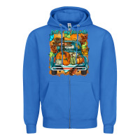 True Royal fall is my favorite Zipper Hoodie - BarkalooDesign