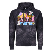 Cloud Black Easter mama Vintage Hoodie - OliviaCreatesArt