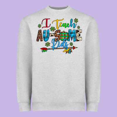I Teach Au Some Kids Heavyweight Sweatshirt Designed By Artiststas